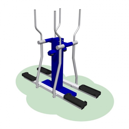 Уличный тренажер Двойные лыжи Романа 207.21.00, фото 1