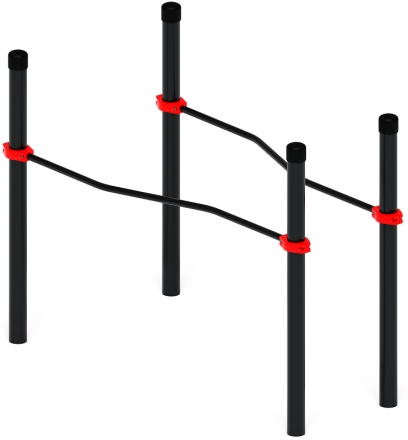 Воркаут ЛОВ 108 красный ВТ 102.05-01, фото 1