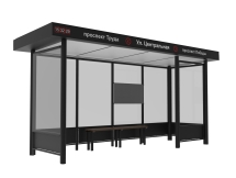 Остановка общественного транспорта &quot;Мега-5&quot;