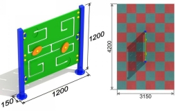 Развивающий элемент Лабиринт 2 для детской площадки, фото 3