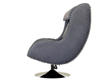 Офисное массажное кресло EGO Max Comfort EG3003 Galaxy Graphite (Микрошенилл) 