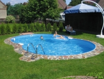 Бассейн Summer Fun 7,25x4,6х1,2 м восьмерка