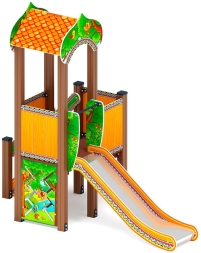 Полянка горка Н 900 ДИК 1.16.02-01, фото 2