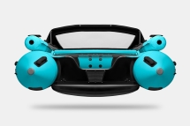 GLADIATOR E 450 X Expedition Черно-бирюзовый моторная лодка ПВХ