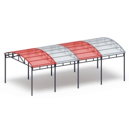 Теневой навес на 8 тренажеров - МФ 752.02 - Спорт, фото 2 Теневой навес на 8 тренажеров - МФ 752.02 - Спорт, фото 2