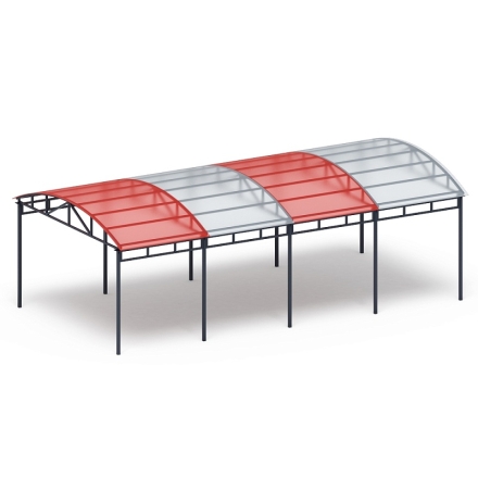 Теневой навес на 8 тренажеров - МФ 752.02 - Спорт, фото 2