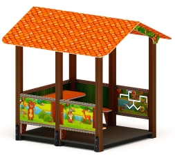 Домик большой 1 (Полянка) МФ 10.01.07-04, фото 1 Домик большой 1 (Полянка) МФ 10.01.07-04, фото 1