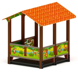 Домик большой 1 (Полянка) МФ 10.01.07-04, фото 3 Домик большой 1 (Полянка) МФ 10.01.07-04, фото 3