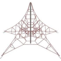 Игровая сетка серия &quot;Звезда&quot; ПД-861 (7х7х4), фото 1