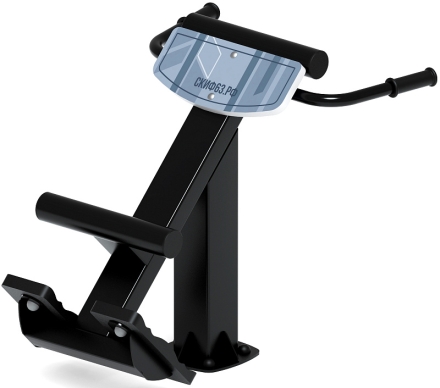 Гиперэкстензия (серый) - Уличный тренажер - СТ 003-13, фото 1