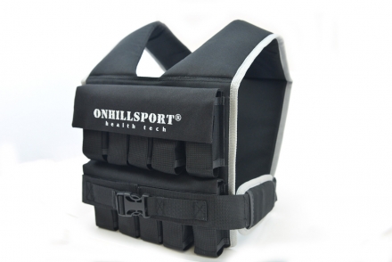 Жилет утяжелительный 1-20 кг, (универсальный размер) RUNNER, фото 2