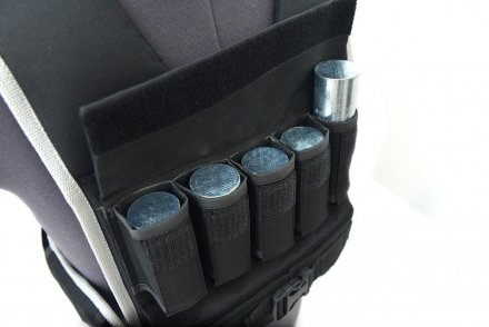 Жилет утяжелительный 1-20 кг, (универсальный размер) RUNNER, фото 5