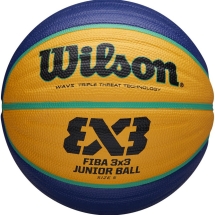 Мяч баск. WILSON FIBA3x3 Replica, арт.WTB1133XB, р.5, резина, бутил. камера, сине-желтый