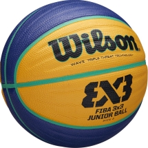 Мяч баск. WILSON FIBA3x3 Replica, арт.WTB1133XB, р.5, резина, бутил. камера, сине-желтый