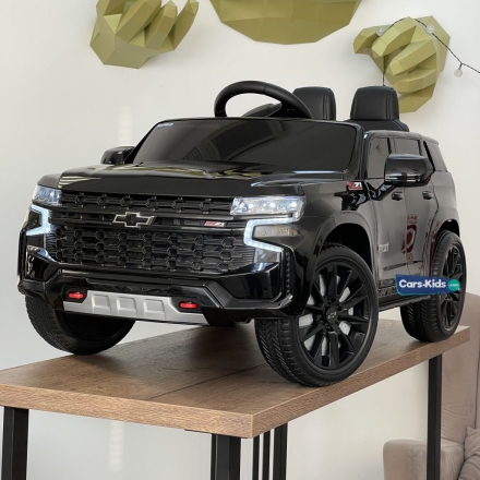 Электромобиль Chevrolet Tahoe черный, фото 1
