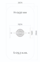 Качели Н24.043005 металлические для детской площадки
