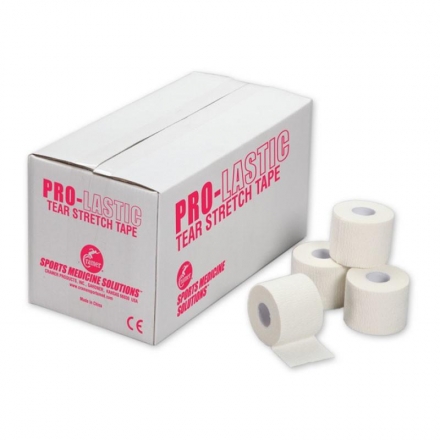 Тейп спортивный Cramer Pro-Lastic Tear Stretch Tape, хлопок, 5.0см x 6.9м, уп. 24 шт, белый, фото 1