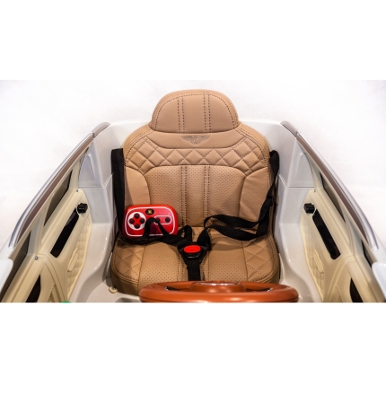 Электромобиль Bentley Bentayga JJ2158 белый, фото 4