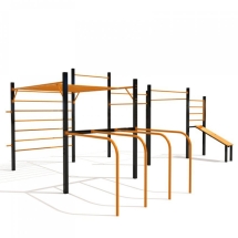 Оборудование для Воркаут ActiSteel S 3 для спортивной площадки Оборудование для Воркаут ActiSteel S 3 для спортивной площадки