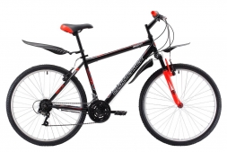 Велосипед Challenger Agent 26 чёрный/красный/белый 20''