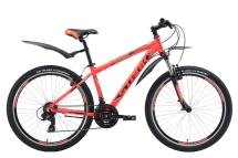 Велосипед Stark'18 Indy 26.2 V оранжевый/чёрный/серый 18&quot;