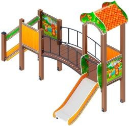 Полянка горка Н 750 ДИК 1.16.03-01, фото 4