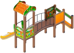 Полянка горка Н 750 ДИК 1.16.03-01, фото 3