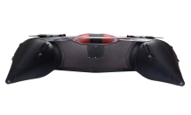 Gladiator D 420 AL PROFESSIONAL D Красно-черный моторная лодка ПВХ Алюминиевый пайол