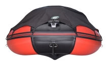 Gladiator D 420 AL PROFESSIONAL D Красно-черный моторная лодка ПВХ Алюминиевый пайол