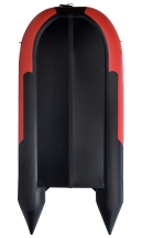 Gladiator D 420 AL PROFESSIONAL D Красно-черный моторная лодка ПВХ Алюминиевый пайол