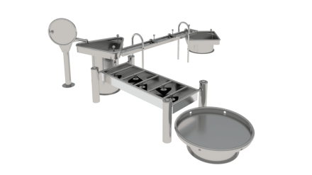 Детская площадка для игр с песком и водой Зеренбах, фото 1