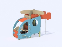 МФ 4.12 Вертолётик с горкой Н=700 мм