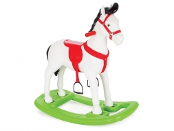 Качалка лошадка со стременами и ручкой Pilsan New Duldul Horse (07-522-T)