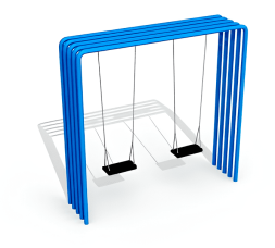 Качели двойные VST 2002/1 для дворов и парков, фото 2