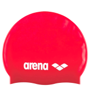 Шапочка для плавания Classic Silicone Cap fluo red/black, силикон, 91662 44