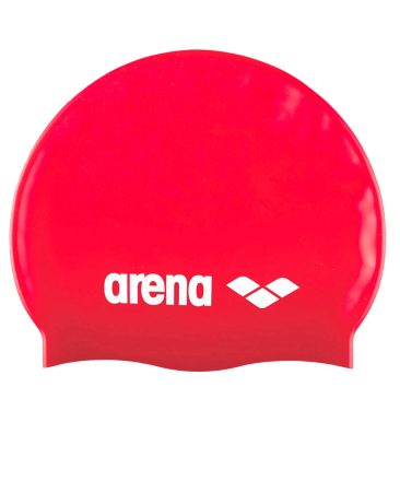 Шапочка для плавания Classic Silicone Cap fluo red/black, силикон, 91662 44, фото 1