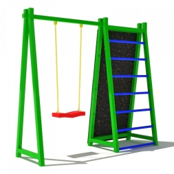 Детские качели Спорт 1.1 для детской площадки, фото 2 Детские качели Спорт 1.1 для детской площадки, фото 2