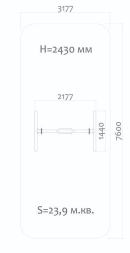 Качели Н24.043002 металлические для детской площадки, фото 2