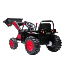 Электромобиль трактор с ковшом Harley Bella HL389-LUX красный