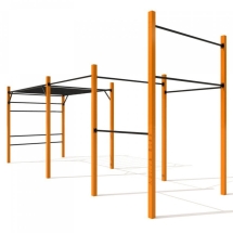 Оборудование для Воркаут ActiSteel S 1 для спортивной площадки Оборудование для Воркаут ActiSteel S 1 для спортивной площадки