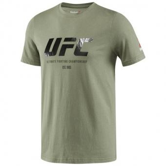 Футболка REEBOK UFC Ultimate Fan Logo GR, фото 1