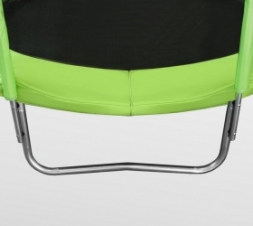 ARLAND Батут 14FT с внутренней страховочной сеткой и лестницей (Light green), фото 10