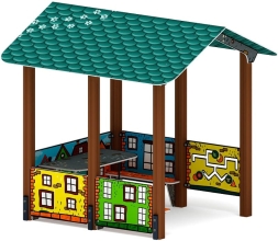 Домик большой 2 (Город) МФ 10.01.08-01, фото 2 Домик большой 2 (Город) МФ 10.01.08-01, фото 2