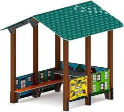 Домик большой 2 (Город) МФ 10.01.08-01, фото 1 Домик большой 2 (Город) МФ 10.01.08-01, фото 1