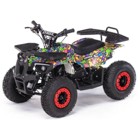 Детский квадроцикл GRIZLIK MIDI ES BW с электростартером, фото 1