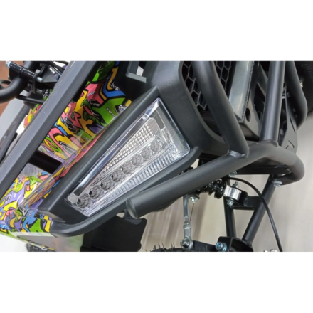 Детский квадроцикл GRIZLIK MIDI ES BW с электростартером, фото 12