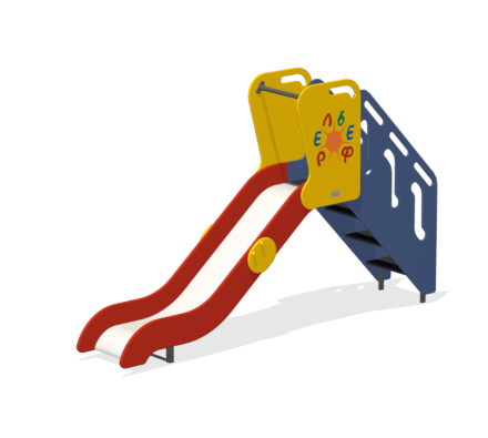 Детская горка Малая Сандарт ГР-01.1 H=1000 для игровой площадки, фото 1