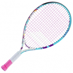 Ракетка б/т BABOLAT B`FLY Gr000, для детей 5-7 лет, бирюзово-фиолетовый