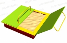 Песочница Romana 109.22.00 крышкой для детской площадки