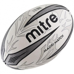 Мяч для регби матчевый &quot;MITRE Maori Match&quot;, размер 5, резина с рельефным нанесением Maori 